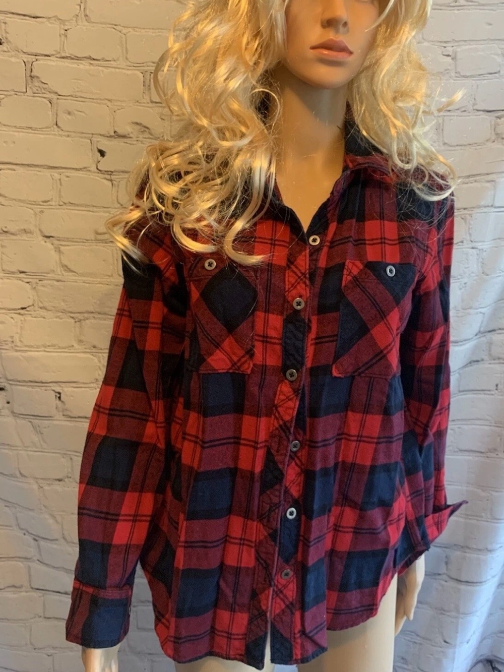 GORGEOUS LADIES  Plaid Winter Shirt  From LA Hearts At Pacsun Medium